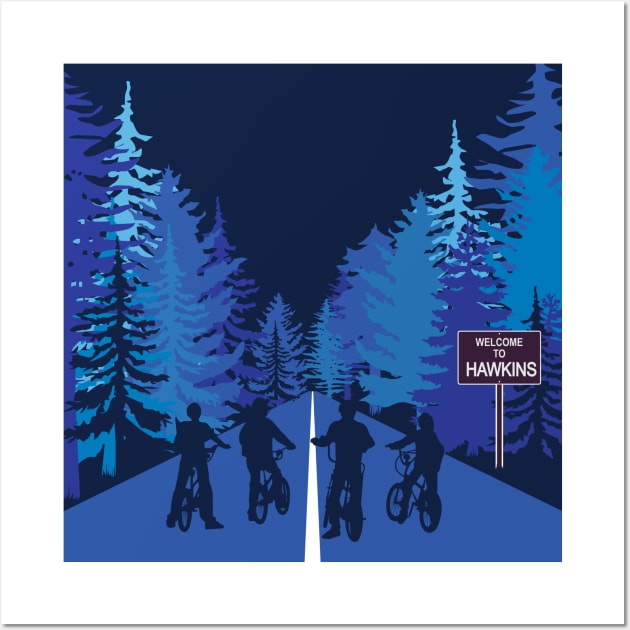 Stranger Bikes Wall Art by Gothenburg Print